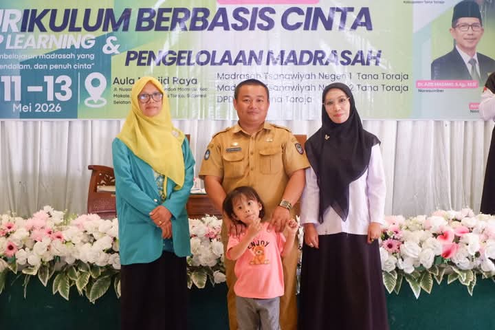 Kembali, Guru MIN 1 Tana Toraja Megikuti Workshop Pendidikan KBC dan Deep Learning